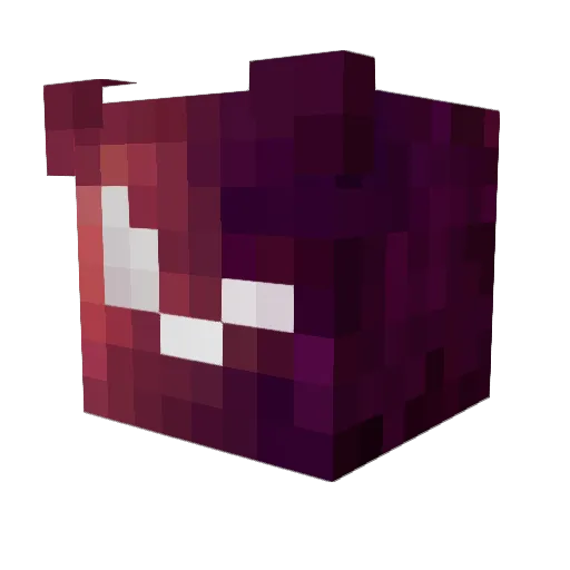 Kerow07 Minecraft avatar head, 3D render