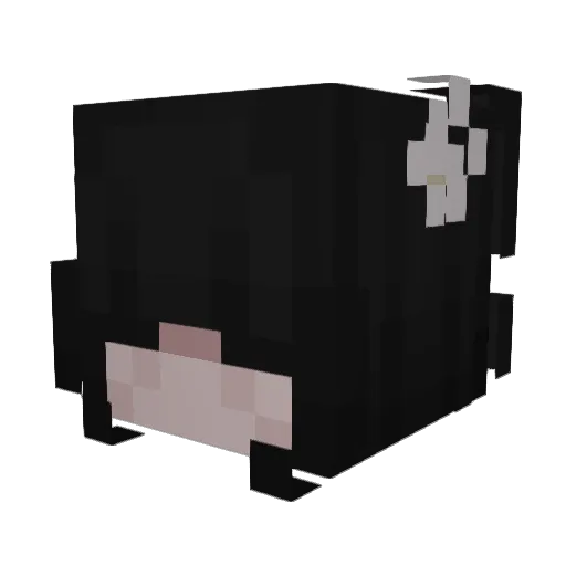 KerriJung Minecraft avatar head, 3D render