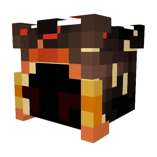 Kerrinckx Minecraft avatar head, 3D render