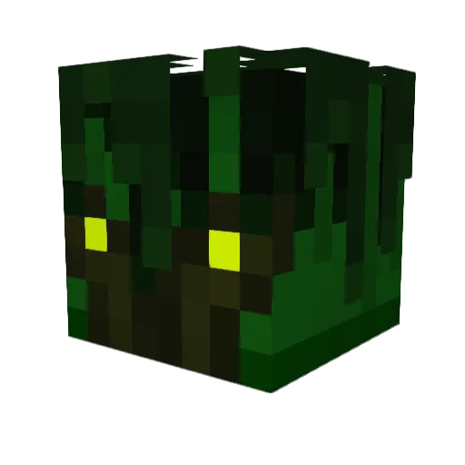 Kerro Minecraft avatar head, 3D render