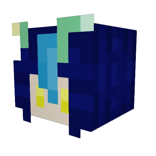 Kerry_52 Minecraft avatar head, 3D render