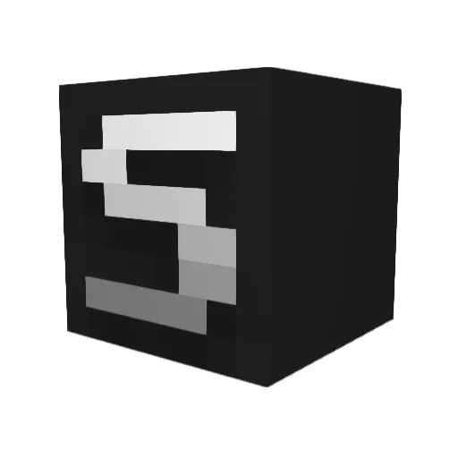 Kersey Minecraft avatar head, 3D render