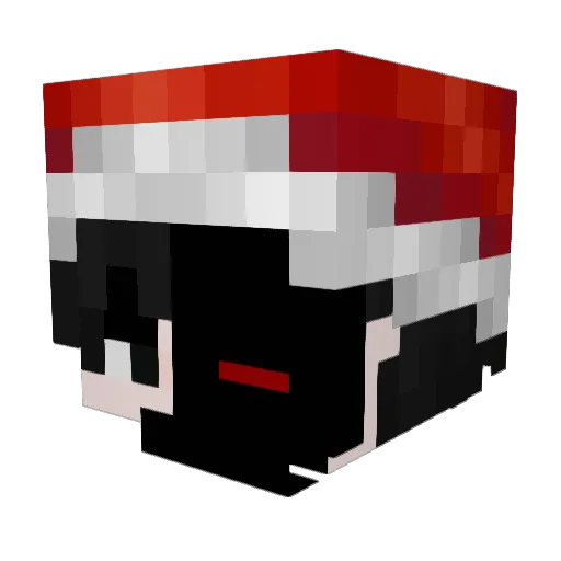 Kersi0909 Minecraft avatar head, 3D render