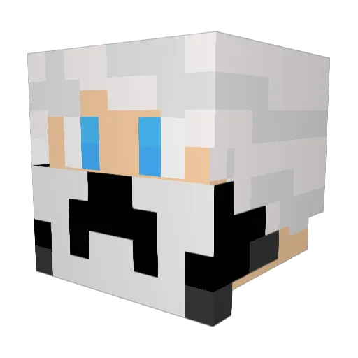 Kervin_SB Minecraft avatar head, 3D render