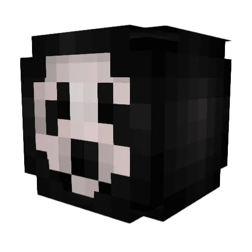 KesKeYa Minecraft avatar head, 3D render