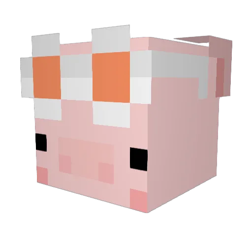 Keshi_1204 Minecraft avatar head, 3D render