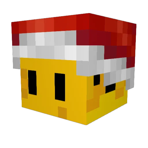 KesoOhYeah Minecraft avatar head, 3D render