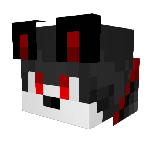 Kestrel2142 Minecraft avatar head, 3D render