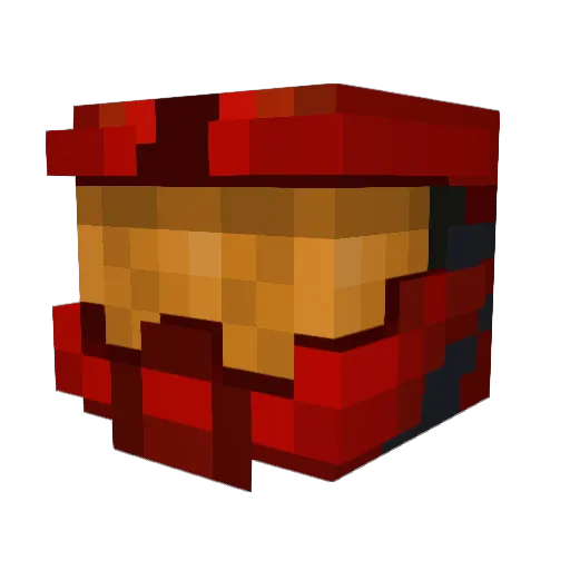 Ketchup1911 Minecraft avatar head, 3D render