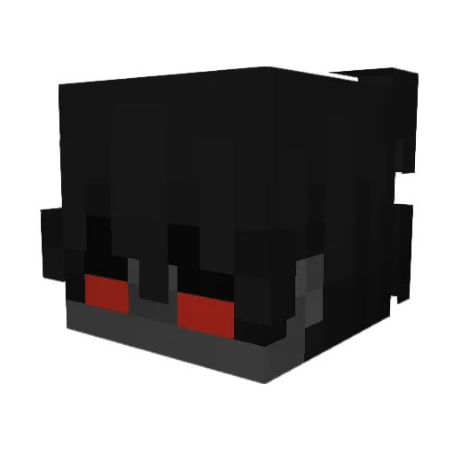 Ketchup671 Minecraft avatar head, 3D render