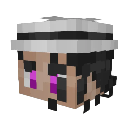 KetchupIsNicee Minecraft avatar head, 3D render