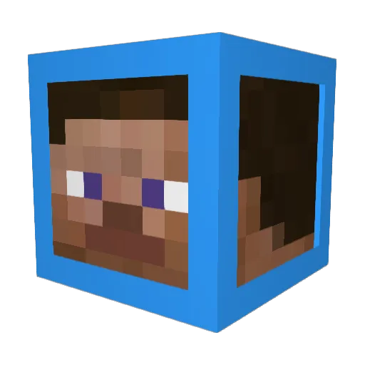 KetchupIsTasty Minecraft avatar head, 3D render