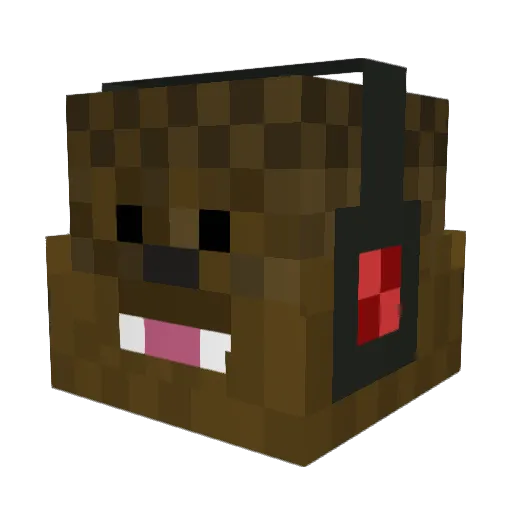 KetchupPancakes Minecraft avatar head, 3D render