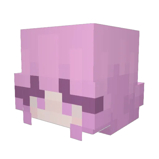 KetcorGaming Minecraft avatar head, 3D render