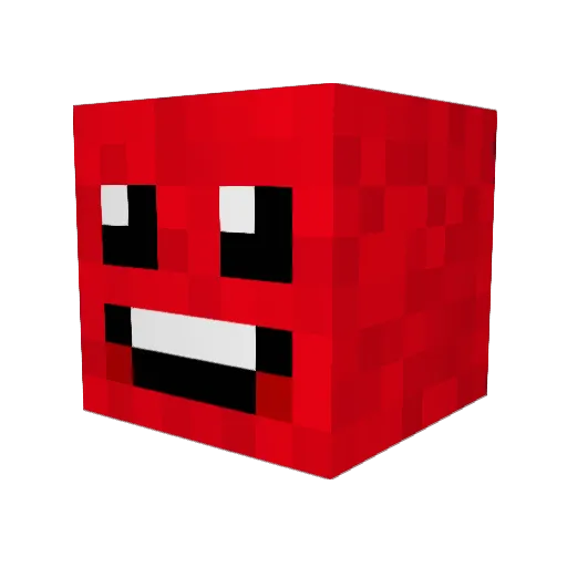 Keter_02 Minecraft avatar head, 3D render