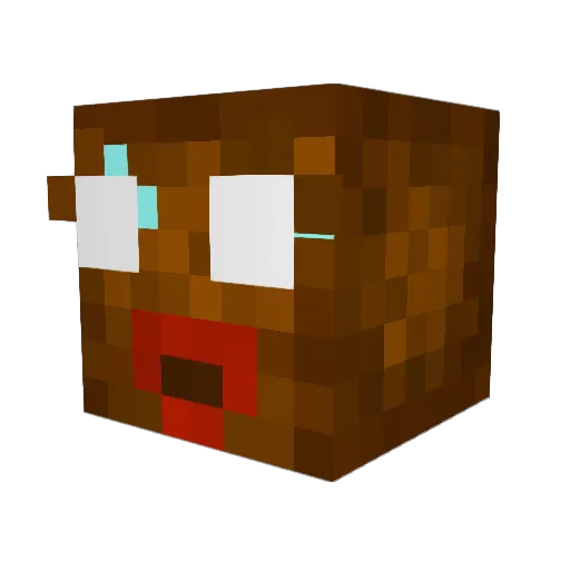 Ketman420 Minecraft avatar head, 3D render