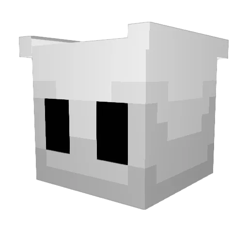 Ketto_Mieng Minecraft avatar head, 3D render