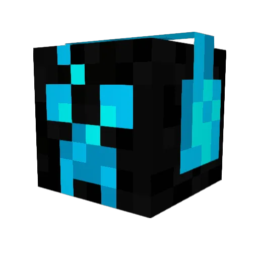 Kev1n7 Minecraft avatar head, 3D render