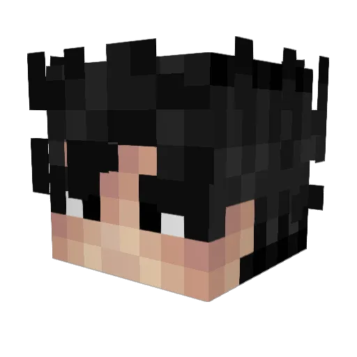 KevBro1493 Minecraft avatar head, 3D render
