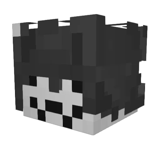 KevGame24 Minecraft avatar head, 3D render