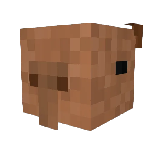 KevUHC Minecraft avatar head, 3D render