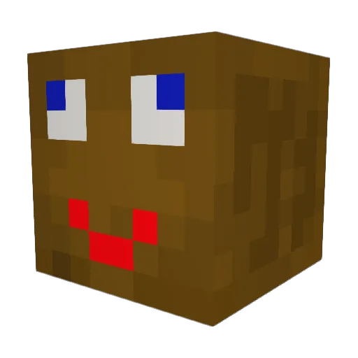 Kevans154 Minecraft avatar head, 3D render