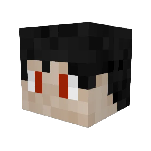 Kevant91 Minecraft avatar head, 3D render