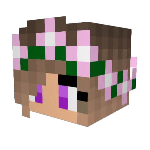 KeviSkillz Minecraft avatar head, 3D render