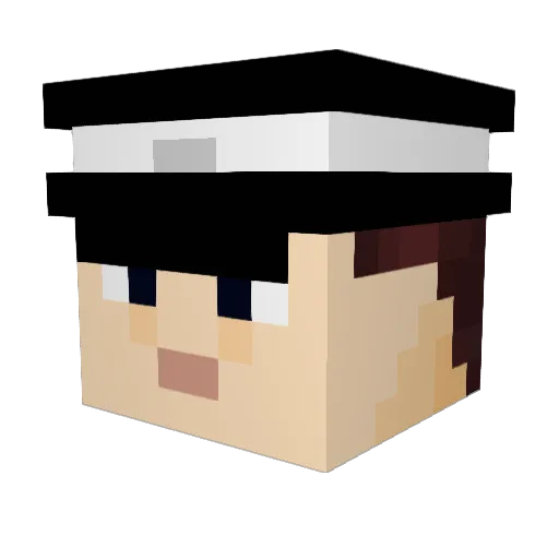Kevin020823 Minecraft avatar head, 3D render