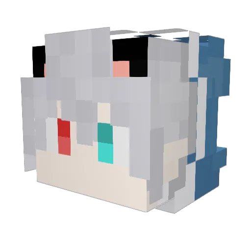 Kevin070827 Minecraft avatar head, 3D render