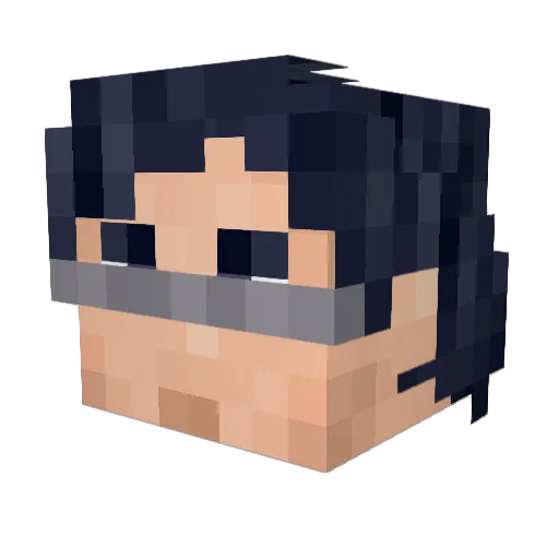 Kevin101098 Minecraft avatar head, 3D render