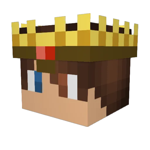 Kevin110193 Minecraft avatar head, 3D render