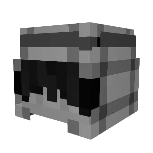 Kevin1v99 Minecraft avatar head, 3D render