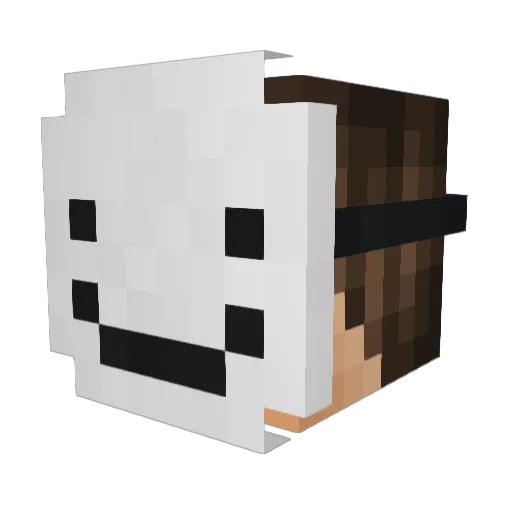Kevin21009 Minecraft avatar head, 3D render