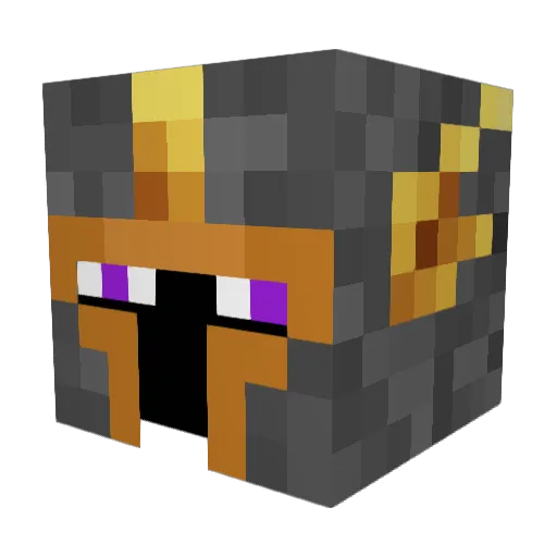 Kevin2577 Minecraft avatar head, 3D render