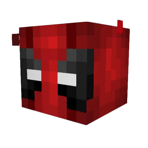 Kevin7412 Minecraft avatar head, 3D render