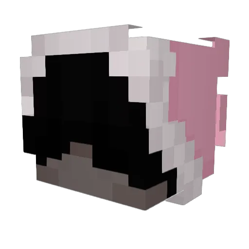 KevinEssence Minecraft avatar head, 3D render
