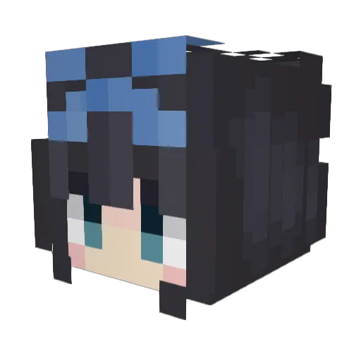 KevinGutierrez2 Minecraft avatar head, 3D render
