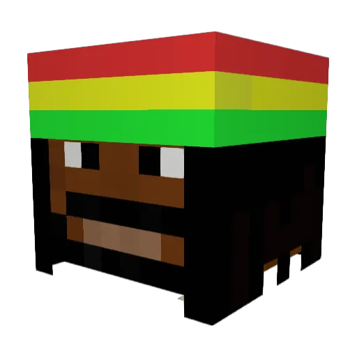 KevinHDKrasseKD Minecraft avatar head, 3D render