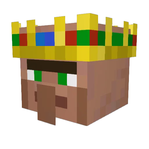 KevinHero Minecraft avatar head, 3D render