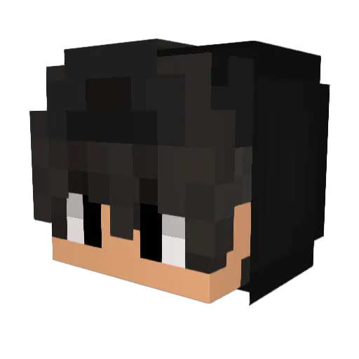KevinKara3 Minecraft avatar head, 3D render