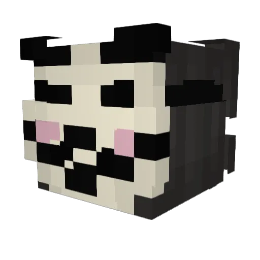 KevinKase Minecraft avatar head, 3D render