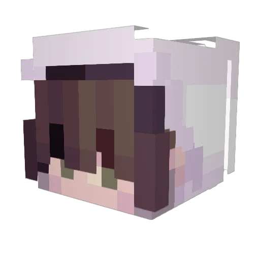 KevinPossible Minecraft avatar head, 3D render