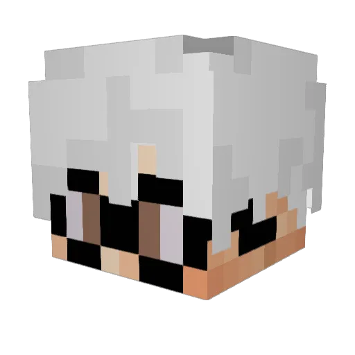 Kevin_055 Minecraft avatar head, 3D render