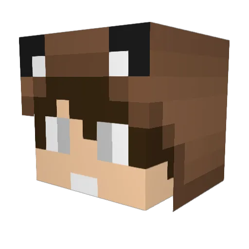 Kevin_0811 Minecraft avatar head, 3D render