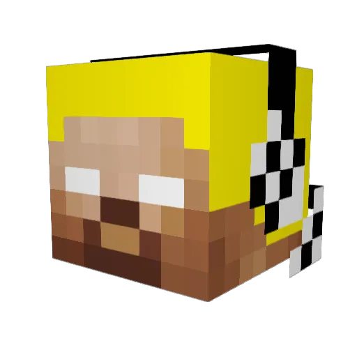 Kevin_Konner Minecraft avatar head, 3D render
