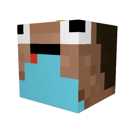 Kevin_Nz Minecraft avatar head, 3D render
