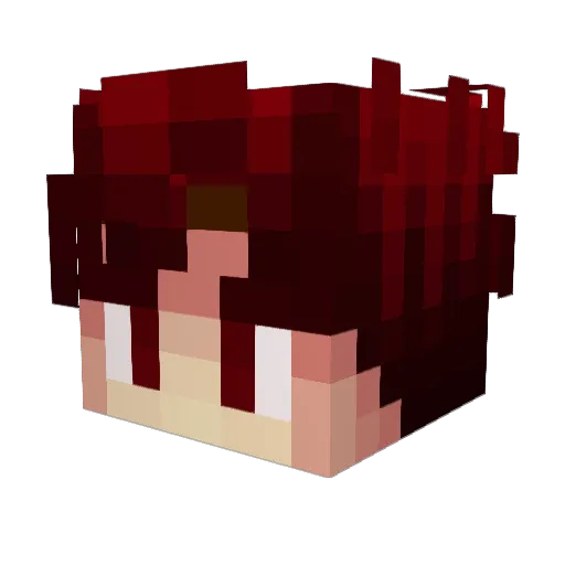 Kevin_YKZ Minecraft avatar head, 3D render