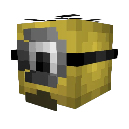 Kevinhuang0511 Minecraft avatar head, 3D render