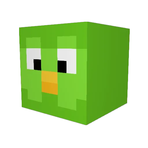 Kevinowastaken Minecraft avatar head, 3D render